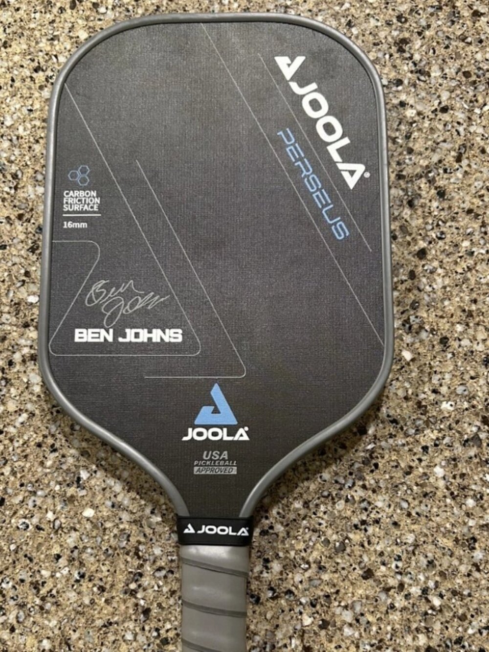 JOOLA Ben Johns Perseus CFS 16mm Pickleball Paddle – Black NEW